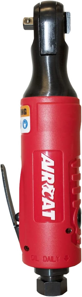 AIRCAT Pneumatic Tools 804: 1/4-Inch Ratchet 280 RPM, 30 ft-lbs Maximum Torque
