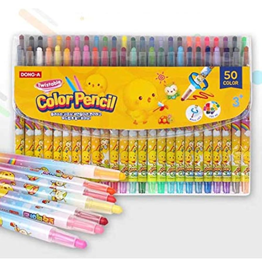 Amazon.com: Dong-A Twist-up Crayons, Kids Crayon