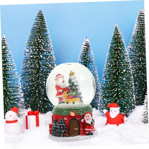Decoración colgante de cristal 3D Cabilock, el regalo ideal con luces de hadas navideñas 5