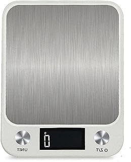 J56JIW2jjsim 1 Pcs Digital Kitchen Scale LCD Display Stainless Steel Weighing Food Electronic Scale Digital Kitchen Scale LCD Display