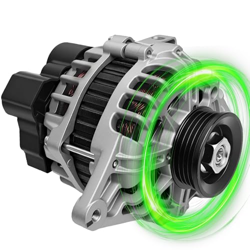 11775N Alternator Fits for Honda Odyssey 2014 2015 2016 2017 3.5L V6 130A 12V Replace 31100-RV0-A11 31100-RV0-A12 11775 1042118520 400-52718R 31100-RV0-A11RM 104211-8520