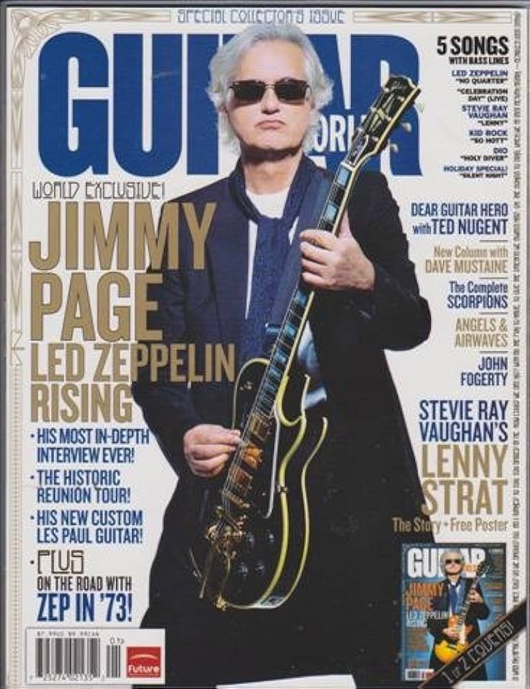 Guitar World Magazine (January 2008) (Jimmy Page - Led