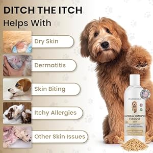 5-in-1-Premium-Oatmeal-Shampoo-for-Dogs-Gentle-for-Itchy-Sensitive-Skin-Provides-Itch-Relief-Hypoallergenic-Soothing-for-Dry-Skin-Moisturizing-Anti-Itch-Made-in-USA-16-oz-We-Love-Doodles - Cucciolini Doodles   5-in-1-Premium-Oatmeal-Shampoo-for-Dogs-Gentle-for-Itchy-Sensitive-Skin-Provides-Itch-Relief-Hypoallergenic-Soothing-for-Dry-Skin-Moisturizing-Anti-Itch-Made-in-USA-16-oz-We-Love-Doodles