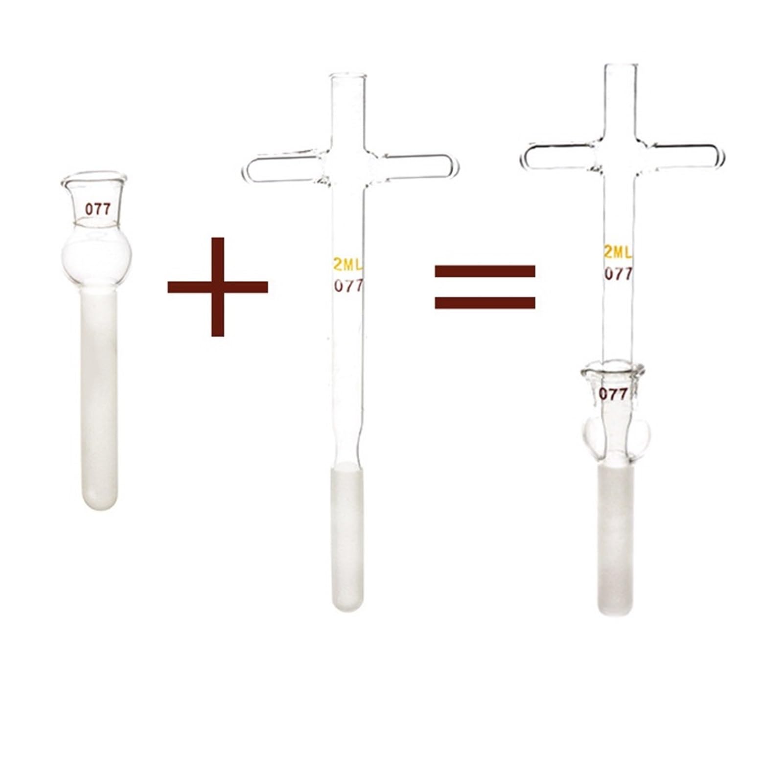 Genérico Homogeneizador, homogeneizador ultrasónico, Molino de Tejidos, molienda de Tubos de Vidrio, lisis para mortero Aislante, Mezclador de Laboratorio (1 ml) (1 30 ml)