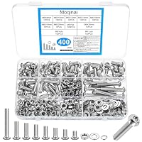 Moqinai – Moqinai 400 Stk M6 Schrauben Set, Linsenkopf Innensechskants