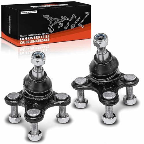 Frankberg 2x Traggelenk Vorne Kompatibel mit A3 8P1 Alle Motor 2003-2012 Golf Plus 521 5M1 Alle Motor 2004-2013 Superb II 3T4 Alle Motor 2008-2015 Replace# 1K0407365C