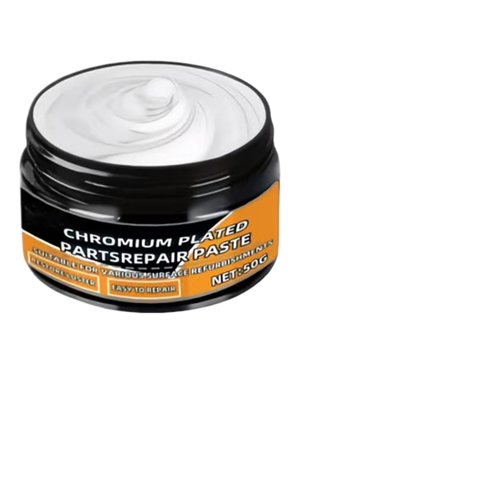 Amazon | クロームメッキ復元剤 | 50g リム補修用ペースト,スポンジ