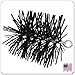 Midwest Hearth Poly Chimney Cleaning Brush (6-Inch Round) Made in USA