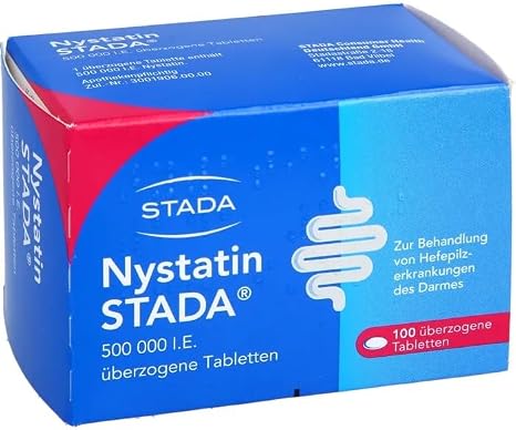 NYSTATIN STADA 500000 IU Coated Tabs Set (2 x 100 Pieces)