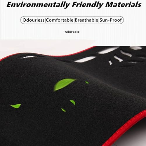 JIAKANUO Armaturenbrettabdeckung für Camry 07-11 schwarz