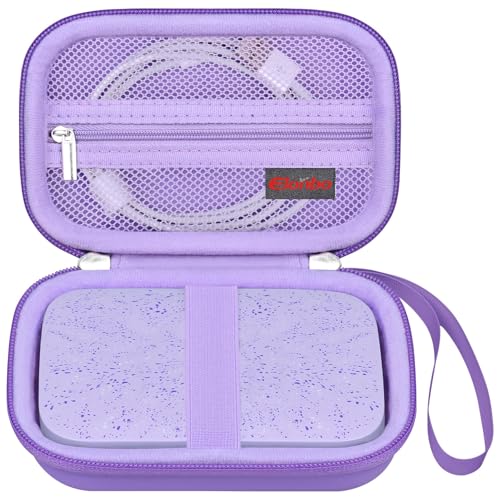 Imprimante photo portable Elonbo Sprocket 2x3 avec valise rigide de protection de voyage