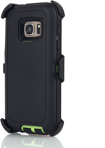 Miniatura 3 de AICase - Funda para Galaxy S7, funda resistente con clip para cinturón + funda protectora con protector de pantalla integrado para Samsung Galaxy S7
