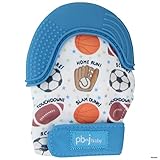 PBnJ baby Silicone Infant Teething Mitten Teether Glove Mitt Toy (Sports)