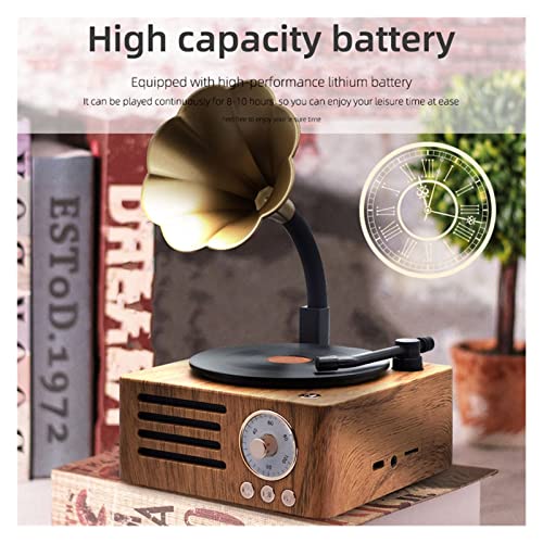 Tourne-Disque Vinyle Radio rétro Portable Mini Radio FM Haut-Parleur Bluetooth boîte à Musique MP3 Tourne-Disque Vintage avec Prise en Charge du Microphone TFCard/AUX Play - Les Beatles, Paul McCartney, John Lennon, RIngo Starr, George Harrison Tourne-Disque Vinyle Radio rétro Portable Mini Radio FM Haut-Parleur Bluetooth boîte à Musique MP3 Tourne-Disque Vintage avec Prise en Charge du Microphone TFCard/AUX Play – Image 6