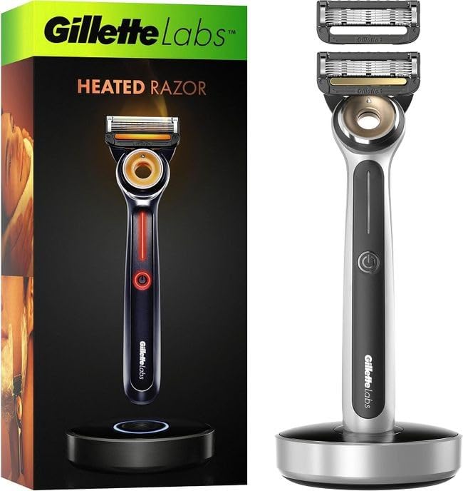 Gillette Labs Heated Wet Razor with Cleaning Element 1 Handle 2