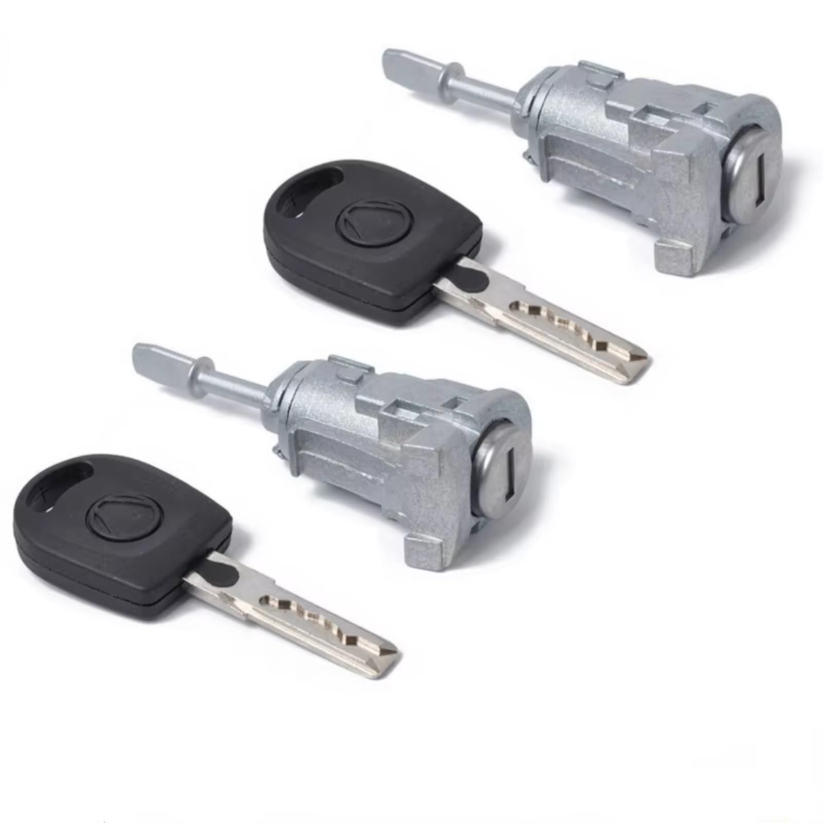 for VW for Golf 4 Iv Mk4 for Bora 604837167 604837168 Door Lock Cylinder Key Door Lock Actuator Motor(A Pair)