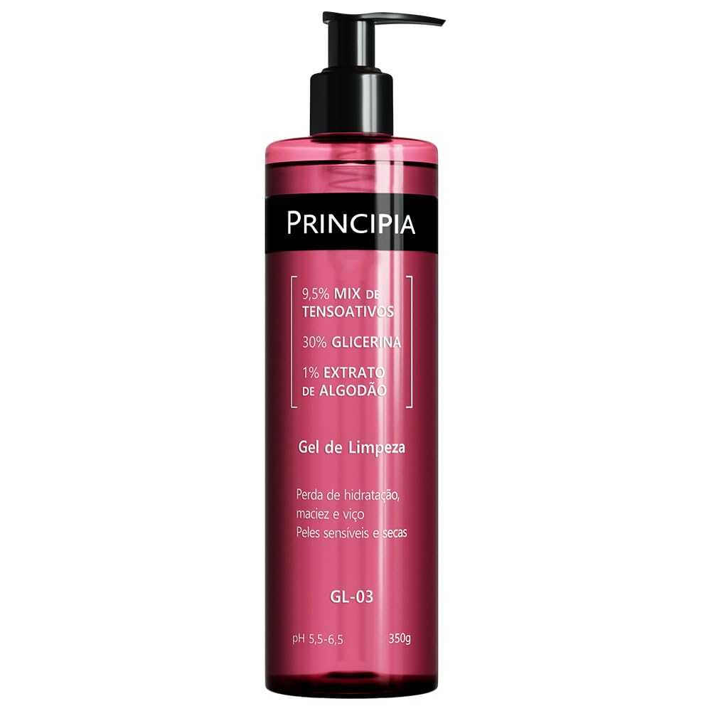 Gel de Limpeza Facial Hidratante Principia Skincare GL-03-350ml