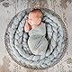 Neugeborene Fotografie Requisiten Decken,Neugeborenes Fotoshooting Decke Newborn Fotoshooting Wrap, Decke DIY Neugeborenen Baby Fotografie Matte Baby Foto Props Für Baby 0-12 Monate,Rosa