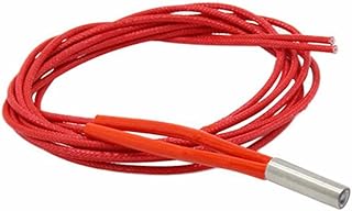 APAAZO 1PC 12V 24V 40W Cartridge Heater Hotend Compatible With 3D Printer CR-10S Pro,CR-X,Ender 3, Ender 3X, Ender-3 Pro,Ender 3 V2 (Color : 12V 40W 1M)