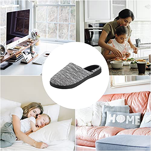 isotoner Women's Andrea Space Knit Slide Slippers4