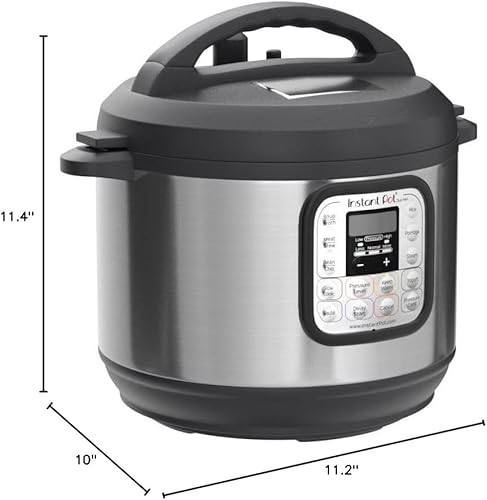 Miniatura 10 de Instant Pot IP-DUO60, 6cuartos/1000W - Olla a presión multifunción 7 en 1, Acero inoxidable y negro