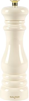 Salter Chester Manual Salt & Pepper Mill, Refillable, Adjustable Grind