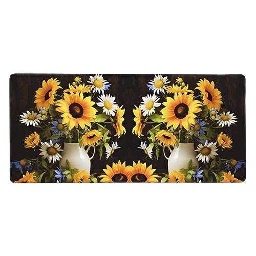 Tapis de souris de jeu fleuri pour embellir votre bureau à domicile
