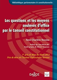 Les questions et les moyens soulevés d'office par le Conseil constitutionnel