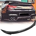 TGFOF Carbon Kohlefaser Heckspoiler passend für BMW 6er M6 F06 F12 640i 650i Limousine 2012-2016 Kofferraum Deckel Spoiler Flügel Lippe Auto Zubehör