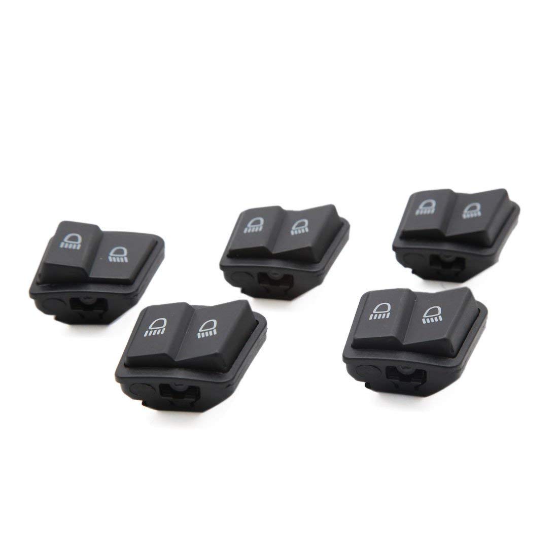 Ubersweet® Imported 5pcs 12-24V 3 Terminals Hi/lo Change Light Switch for Wuyang Princess