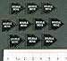 LITKO Double Move Tokens, Black (10)