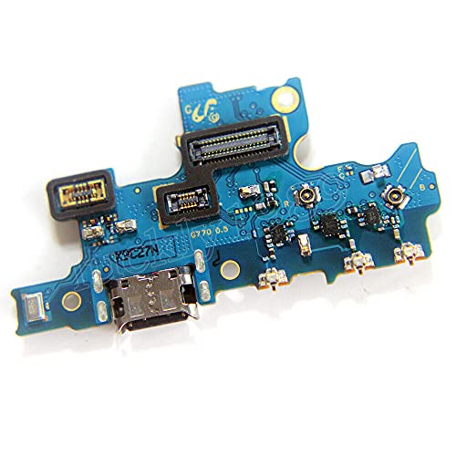 TheCoolCube USB Charger Dock Charging Port Connector Socket Module with Flex Ribbon Cable Replacement for Samsung Galaxy S10 (S10 LTE G770F)