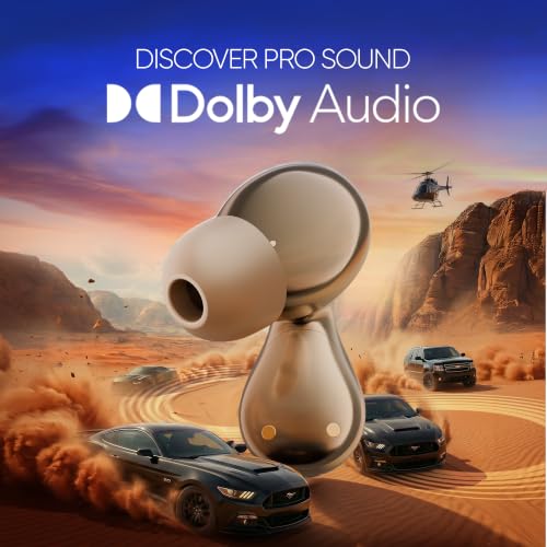 Image of Mivi SuperPods Immersio Pro [New Launch] Quad Mic ANC Earbuds Dolby Audio