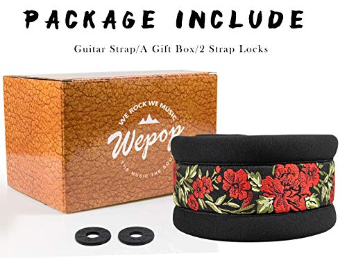 Sangle de Guitare Élastique Confortable Cuir Doux Néoprène 8,5cm pour Basse Acoustique Western Electric Classique Folk… - Les Beatles, Paul McCartney, John Lennon, RIngo Starr, George Harrison Sangle de Guitare Élastique Confortable Cuir Doux Néoprène 8,5cm pour Basse Acoustique Western Electric Classique Folk… – Image 7