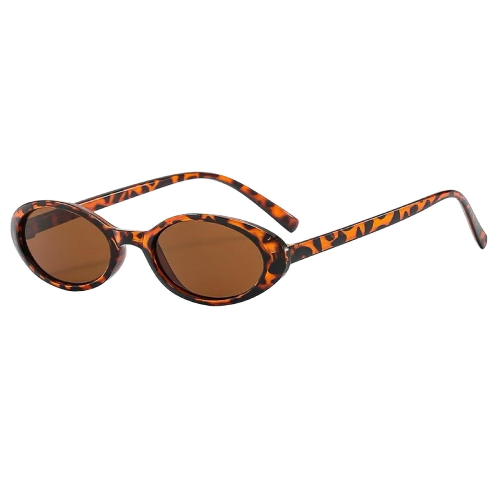 Lunettes de soleil marron petit cadre plastique voyage et conduite