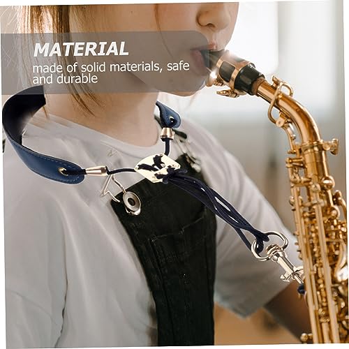 GLSTOY Alto Saxophone Neck Strap Adjustable Multi-functional Hanging Strap for Saxophone Clarinet and Oboe Comfortable and Design Convenient for Musicians
