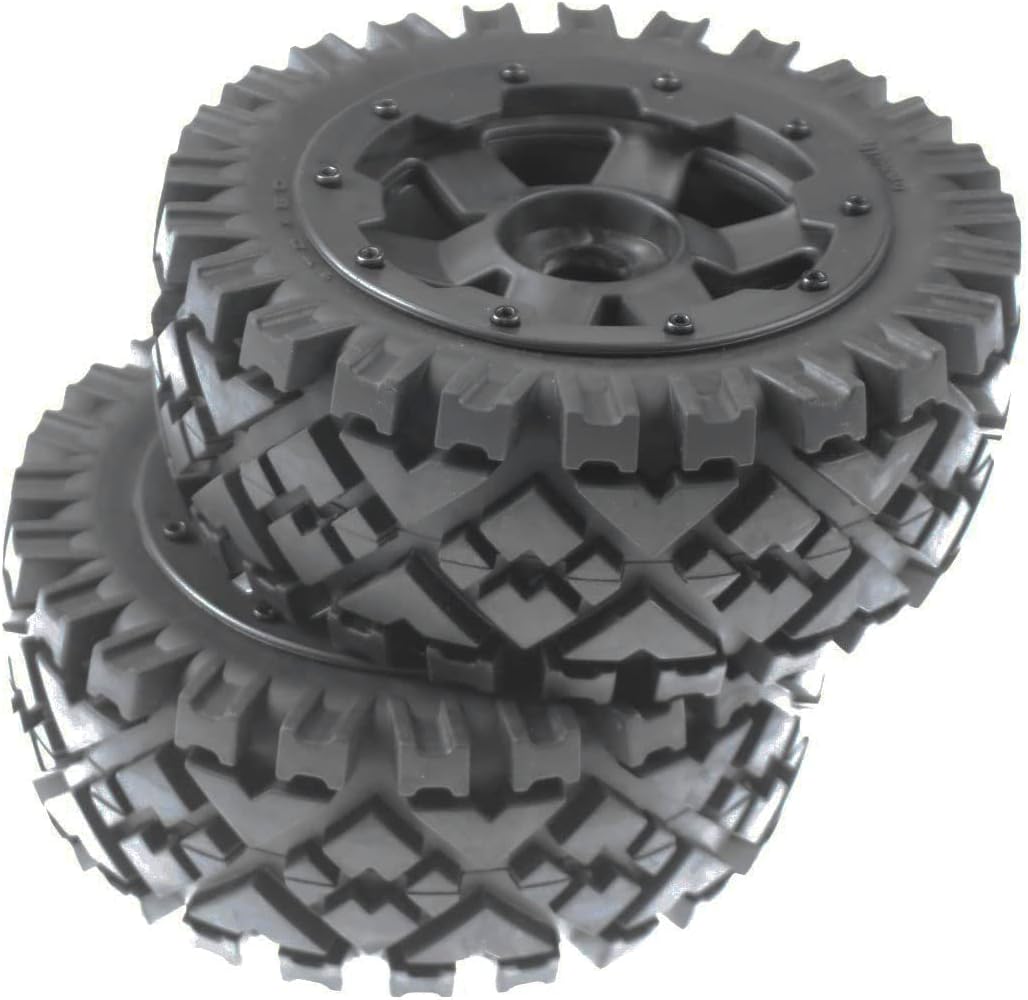 FLMLF Front All Terrain Tires 2PC for 1/5 HPI RV Km baja 5B ss