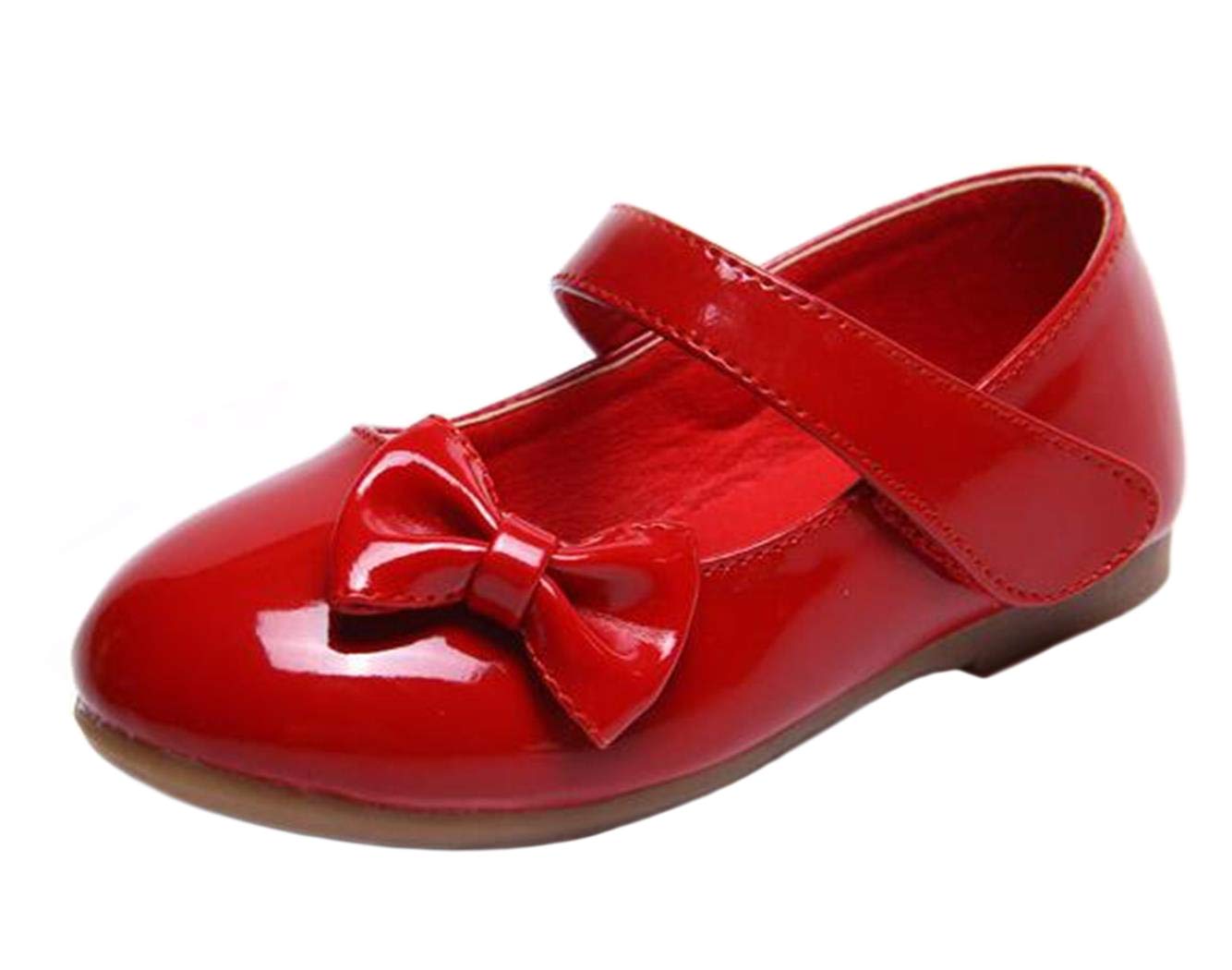 DADAWEN Mädchen Mary Jane Halbschuhe Ballerinas Schleife Prinzessin Schuhe