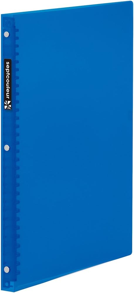 Maruman F481B-02 Loose Leaf Binder, A4, Septocrule 30 Holes, Blue