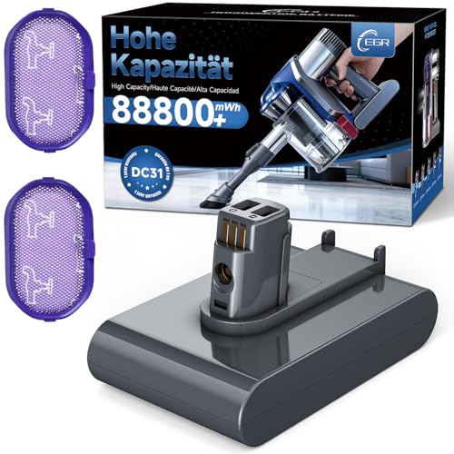 EGR Mejorada DC31 para Dyson Bateria DC31 DC45 DC34 DC35 DC44 917083 01 Tipo A Aspiradora Batería de Repuesto (No Apto para Tipo B