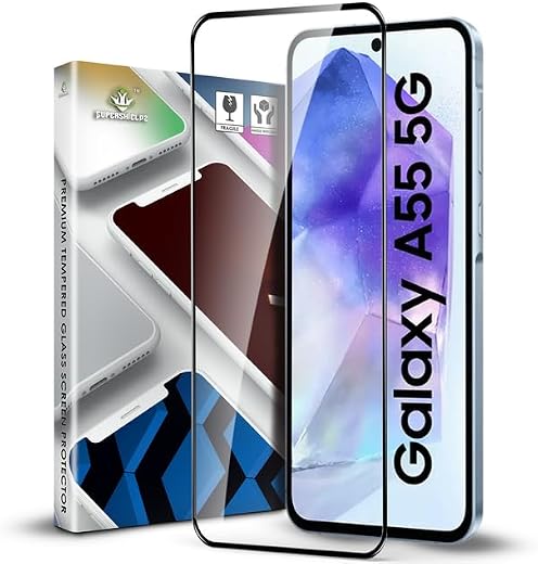 Supershieldz NeoGuard HD+ Tempered Glass Screen Protector Guard for Samsung Galaxy M35, A55 and A35, 9H Hardness | Case-Fr...