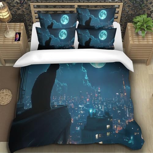 Housse de couette 3D souris en microfibre résistante King - 5