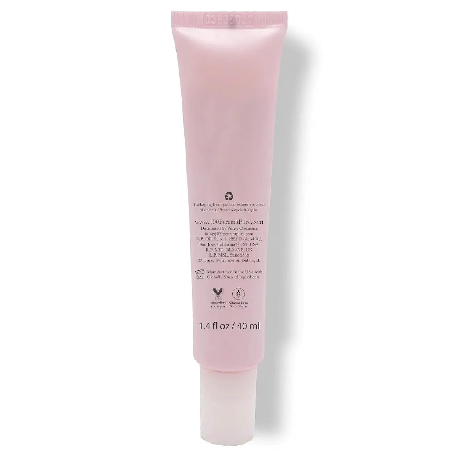 100% PURE Mushroom Peptide Face Moisturizer - 11 Medicinal Mushrooms with Hyaluronic Acid & Quinoa Peptides for Deep Hydration, Firming & Youthful Radiance - Adaptogenic Face Cream - 1.4 Fl oz