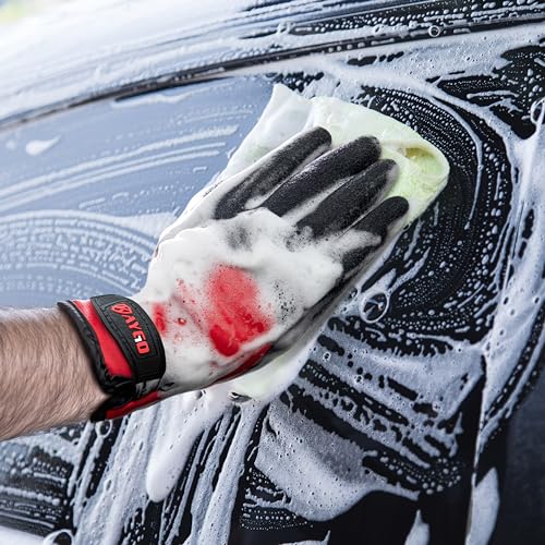 KAYGO-Waterproof-Thermal-Work-Gloves-for-Men-and-Women-Full-Hand-Latex-Coated-Acrylic-Insulated-Liner-for-Freezer-Cold-Weather-Fine-Crinkle-GripKG140W-RedLarge