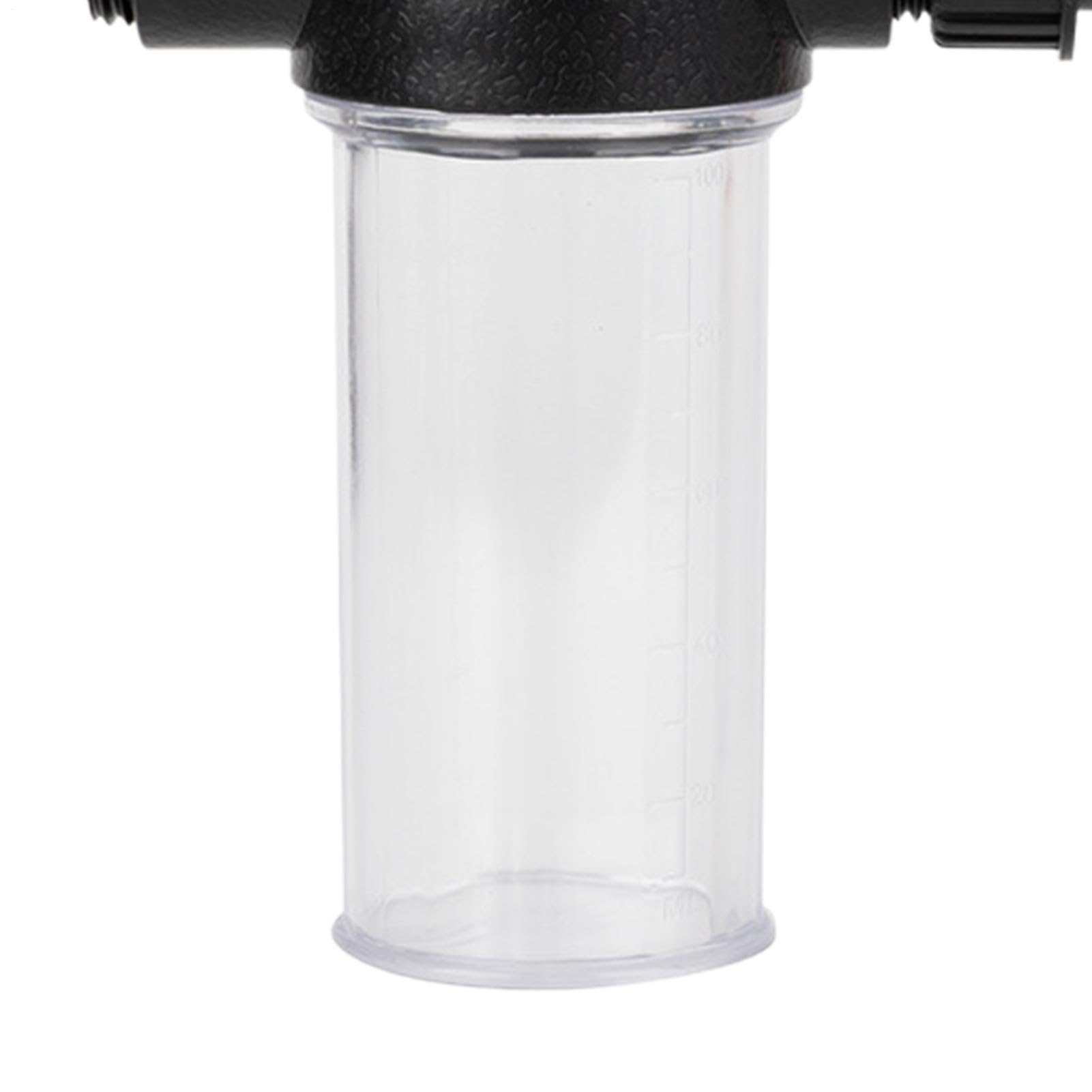 Dysza węża wodnego, 100 ml, dozownik nawozu, płynny rozpylacz, dysza natryskowa do węża ogrodowego, do trawnika, podwórka, patio, podjazdu, ogrodzenia, garażu, chodnika