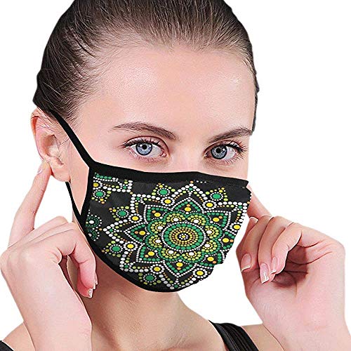 Preisvergleich Produktbild Mundschutz Staubdicht Waschbar Wiederverwendbar Böhmisches Mandala Kühl Schutz Sicherheit Warm Winddicht