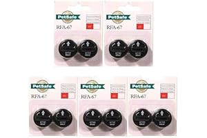 10 Pack PetSafe RFA-67 Batteries