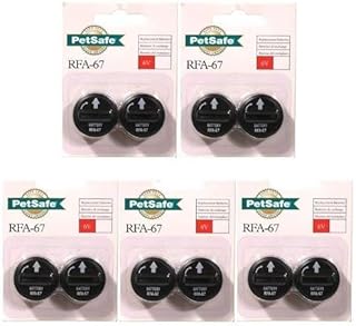 10 PACK PETSAFE BATTERY RFA-67D-11 RFA-67 8 X 6V BATTERIES FOR PIF-300 RF300 PIF-275-19 PRF-3004W PUL-250