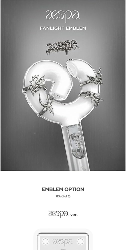 aespa Official Fanlight Ver.2 Custom Emblem Giselle Ver. Light Stick Accessory
