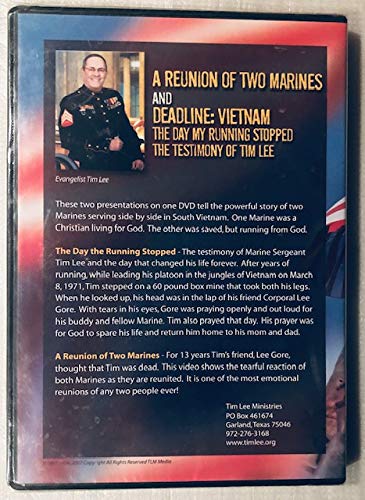 A Reunion Of Two Marines And Deadline: Vietnam. The Day My Running Stopped: The Testimony Of Tim Lee.